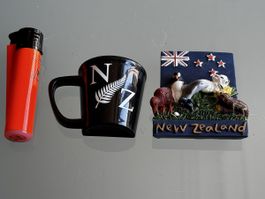 New Zealand Souvenir Set Tasse Magnet neuwertige Kühlschrank