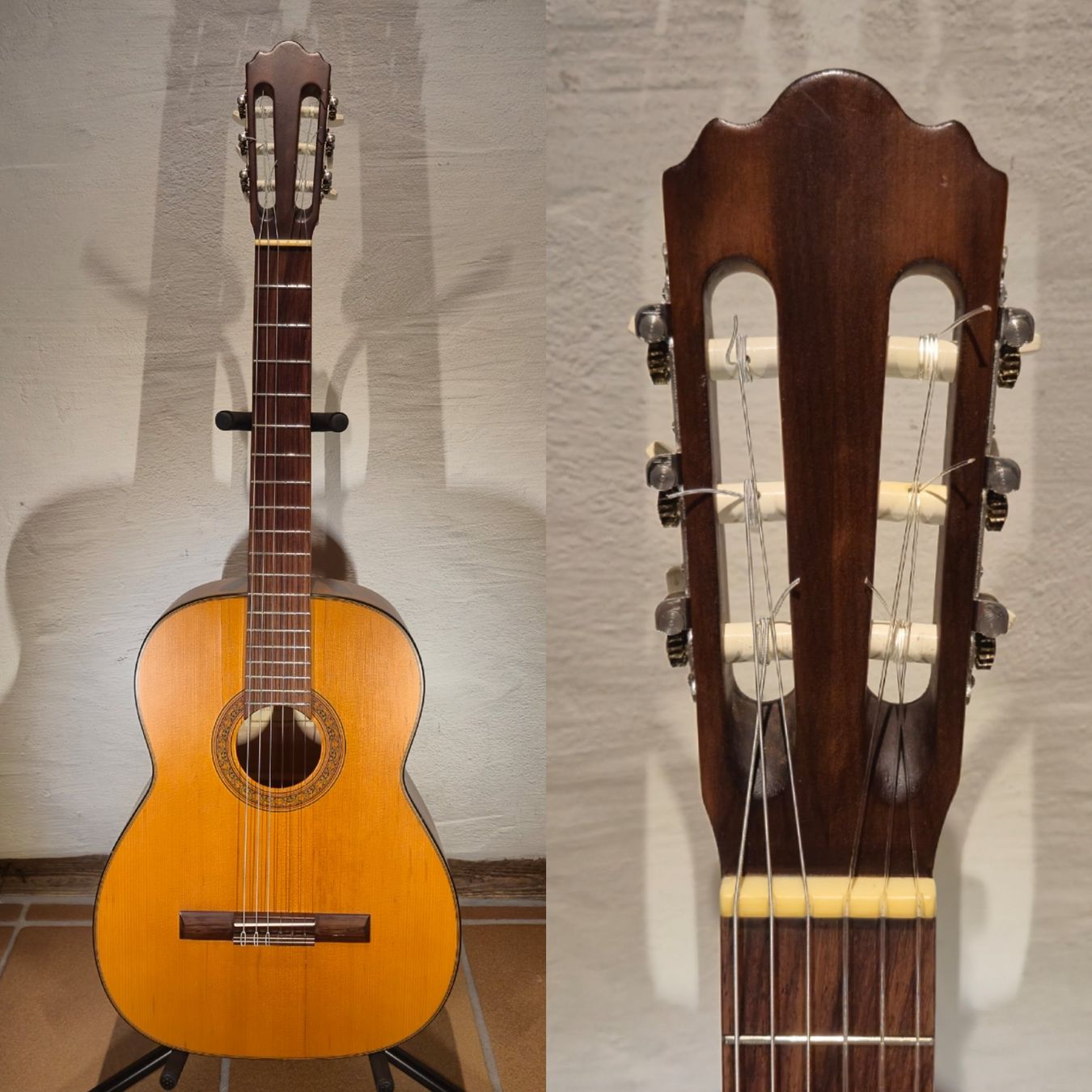 Strumenti musicali: Akustik Gitarre Helmut Hanika 25 1983 – Usato da Winterthur venduto da NorrSydGuitars 1