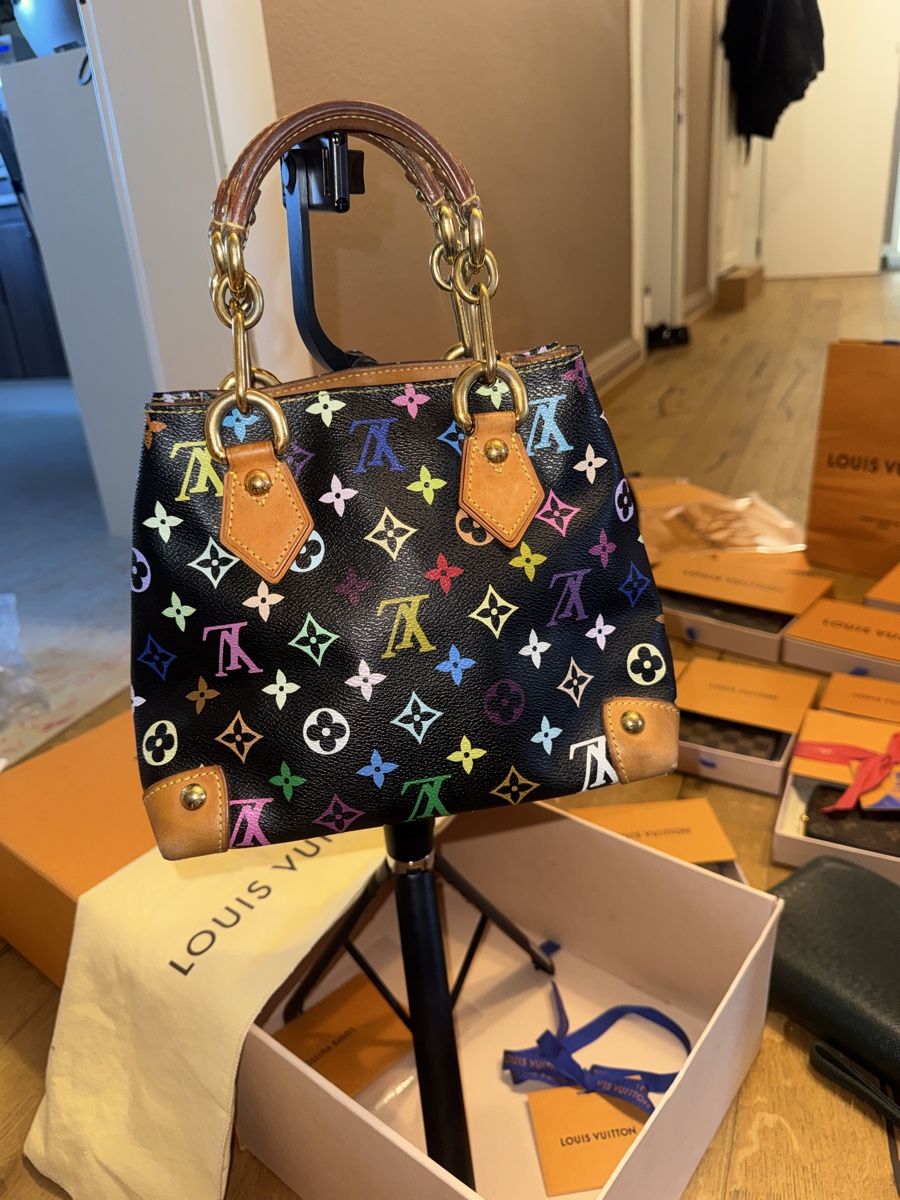 Louis Vuitton Borse da donna: Louis Vuitton Audra Handtasche aus der Monogram Multicolore – Usato da Widnau venduto da Pukpan_99 4
