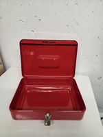 Kassenschublade rot abschliessbar mit Schluessel guter Zu...