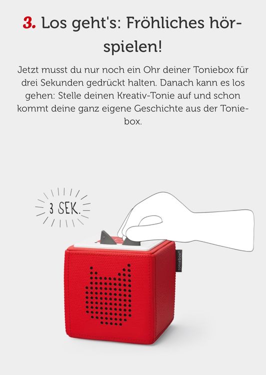 Livres audio: Tonie Figur Kreativ-Tonie Anthrazit NEU – Neuf avec emballage d'origine à Gossau SG par Parfum_and_Co 3
