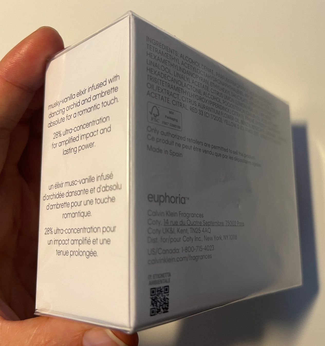Calvin Klein Profumi & Eau de Toilette: CALVIN KLEIN Euphoria Magnetic Parfum Elixir, 30ml, NEU! – Nuovo e nell'imballaggio originale da Zürich venduto da fbsm 8