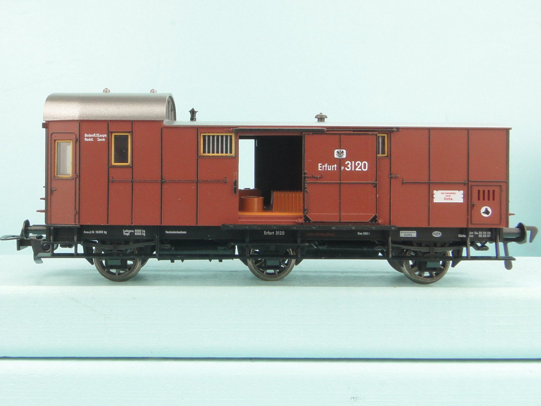 Fleischmann Modellini di ferrovie: Fleischmann 5810 Gepäckwagen Erfurt – Usato da Bülach venduto da cann11 3