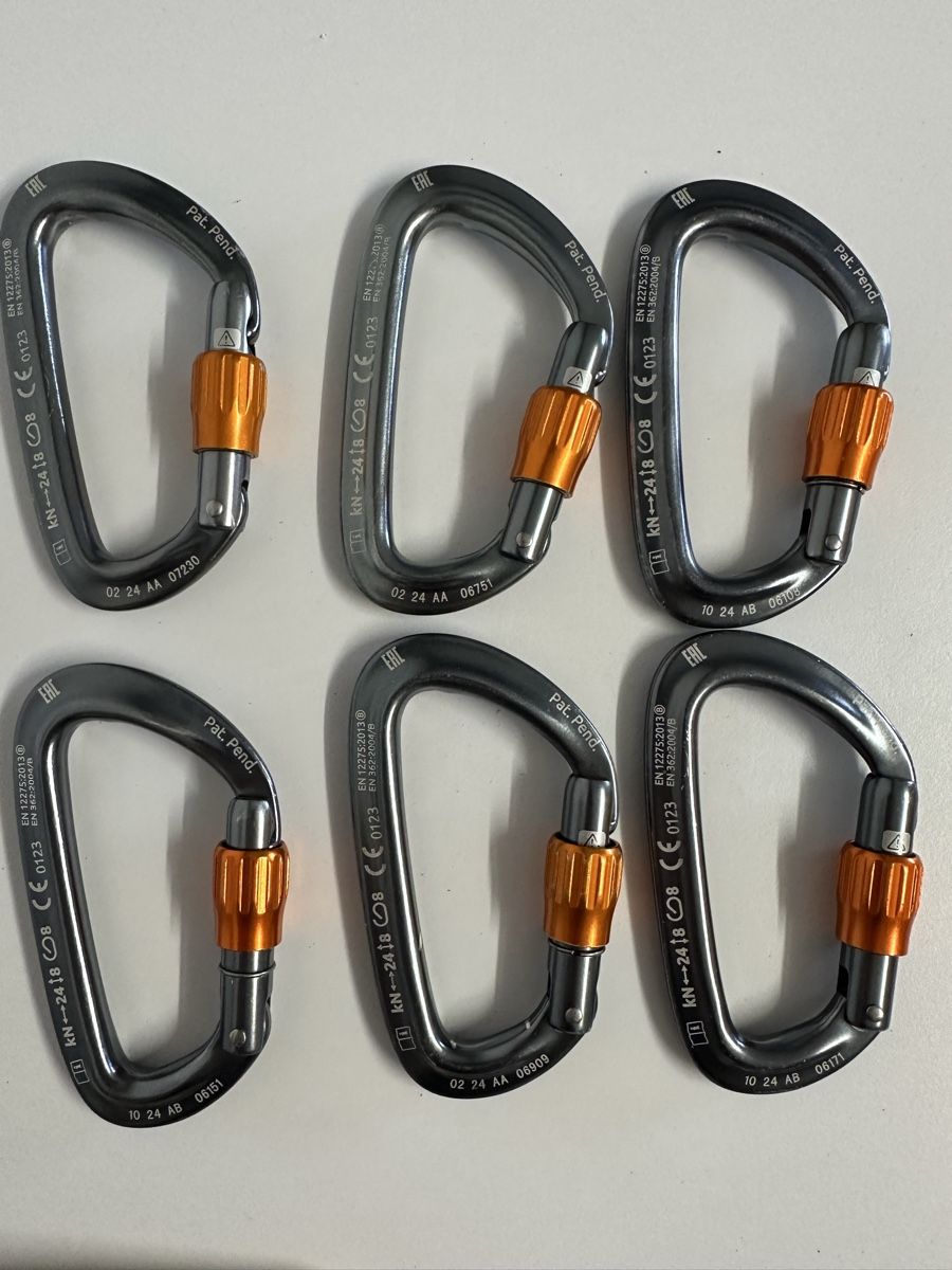 Kletterausrüstungen: Orbit Lock Karabiner 3er Pack camp – Gebraucht aus locarno von rav_5ll7