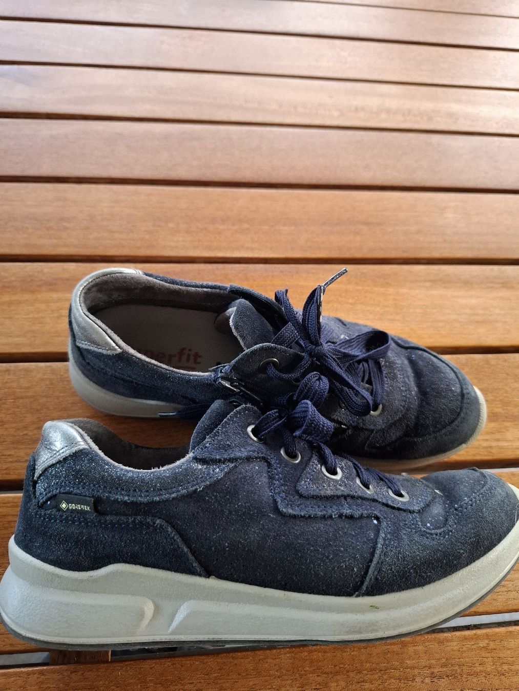 Superfit Scarpe per ragazzi: Superfit Schuhe Kinder Grösse 35 dunkelblau – Usato da Wolfhausen venduto da ite_8vpp