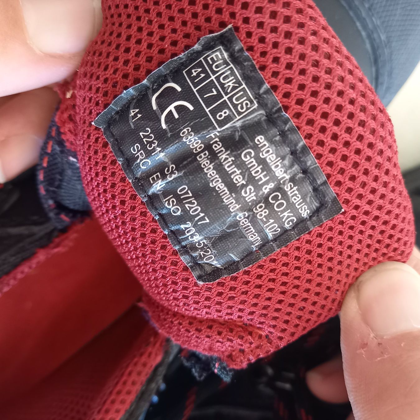 Engelbert Strauss Scarpe da uomo: Sicherheitsschuhe S3 Engelbert Strauss Gr 41 – Usato da Brüttisellen venduto da kikaninchen79 3