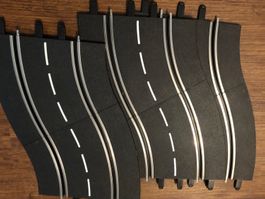 Carrera 132/124 Kurventeile 1/30°SET 6 Stück