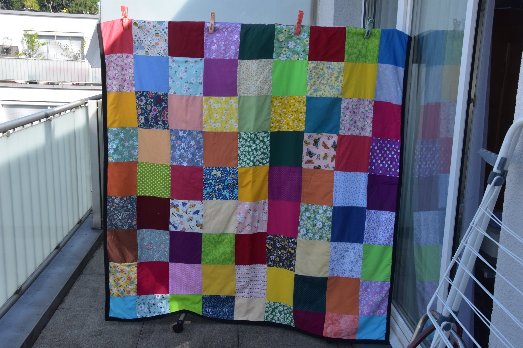 Coperte: Patchwork Decke zweiseitig verwendbar – Nuovo e nell'imballaggio originale da St. Gallen venduto da Elmarotto 1