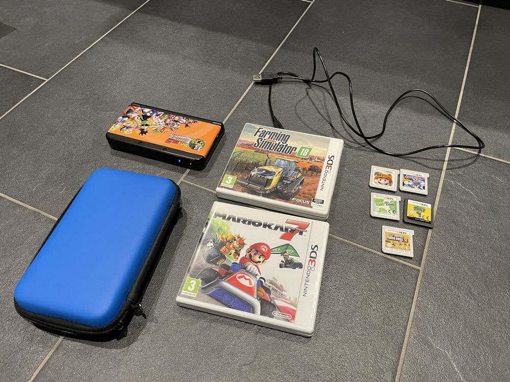 New Nintendo3DS Komplettset mit 7 Spielen | Kaufen auf Ricardo