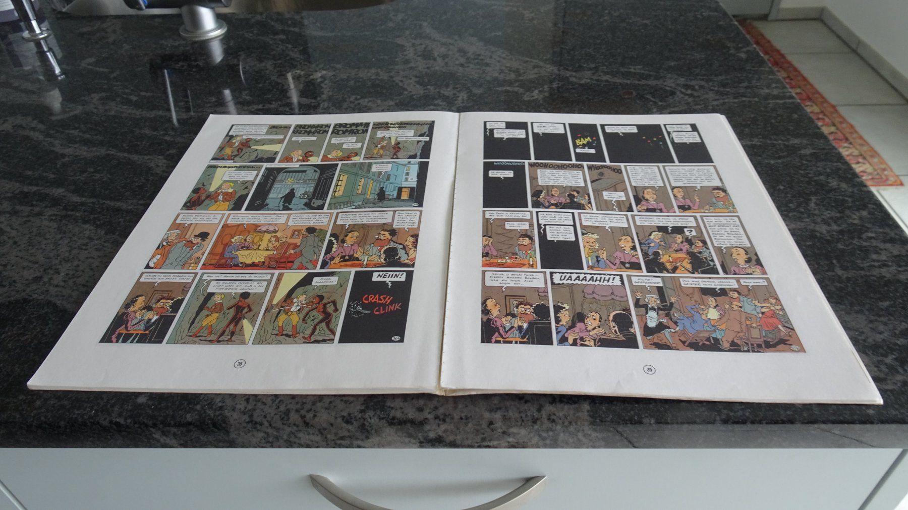 Fumetti: DER SCHÄDEL DES SULTANS  CARLSEN COMIC – Usato da Zürich venduto da Roulet 8