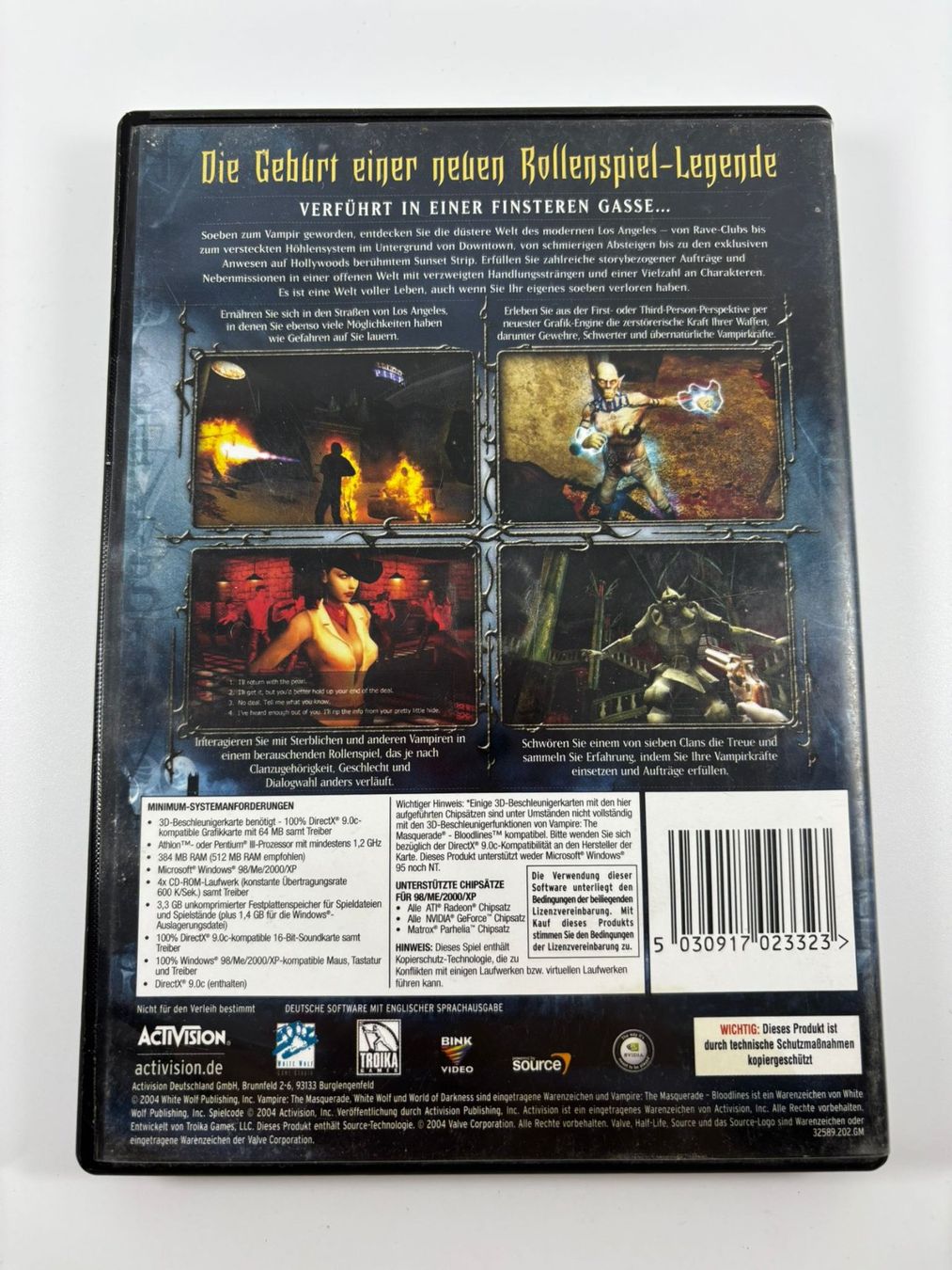 Giochi: Vampire The Masquerade Bloodlines (PC) – Usato da Herisau venduto da Seyashop1 3