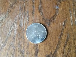 Expo Suisse Lausanne 1964 Silbermedaille Argor 900/ 1000