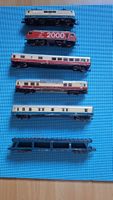 Modelleisenbahn Set Loks und Waggons H0 guter Zustand