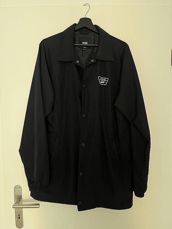 Giacche: Vans Coach Jacket Black Size L – Usato da Oberburg venduto da rap_r7yl