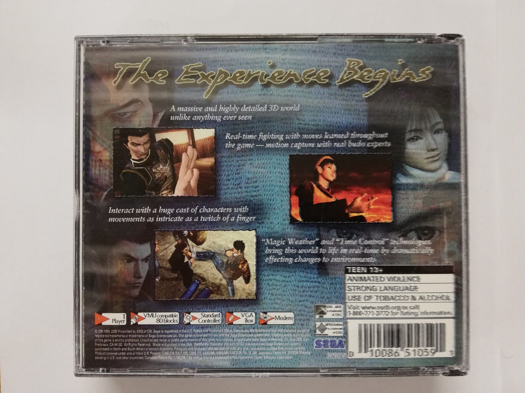 Sega Giochi: Shenmue / NTSC-U / Sega Dreamcast – Usato da St. Gallen venduto da zorro_dc 1