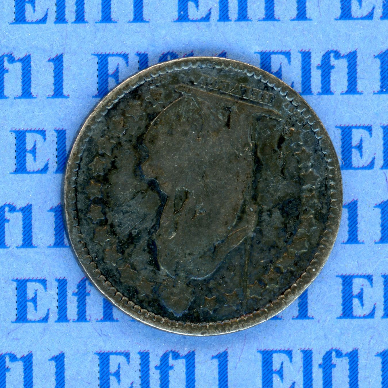 Tutti le monete: CHF___0.50 1905 s 50 Rappen – Usato da Widnau venduto da Elf11 1