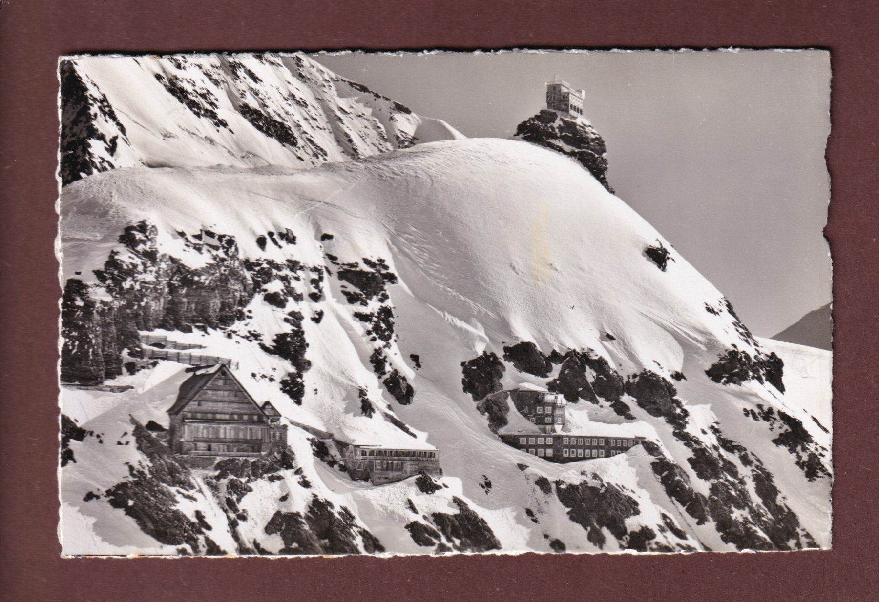 Cartoline postali: JUNGFRAUJOCH - 1945 – Usato da Pully venduto da nicecards-shop
