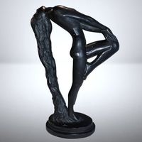 ✨ Austin Sculpture „Sultry Awakening“ Klara Sever 1979 ✨