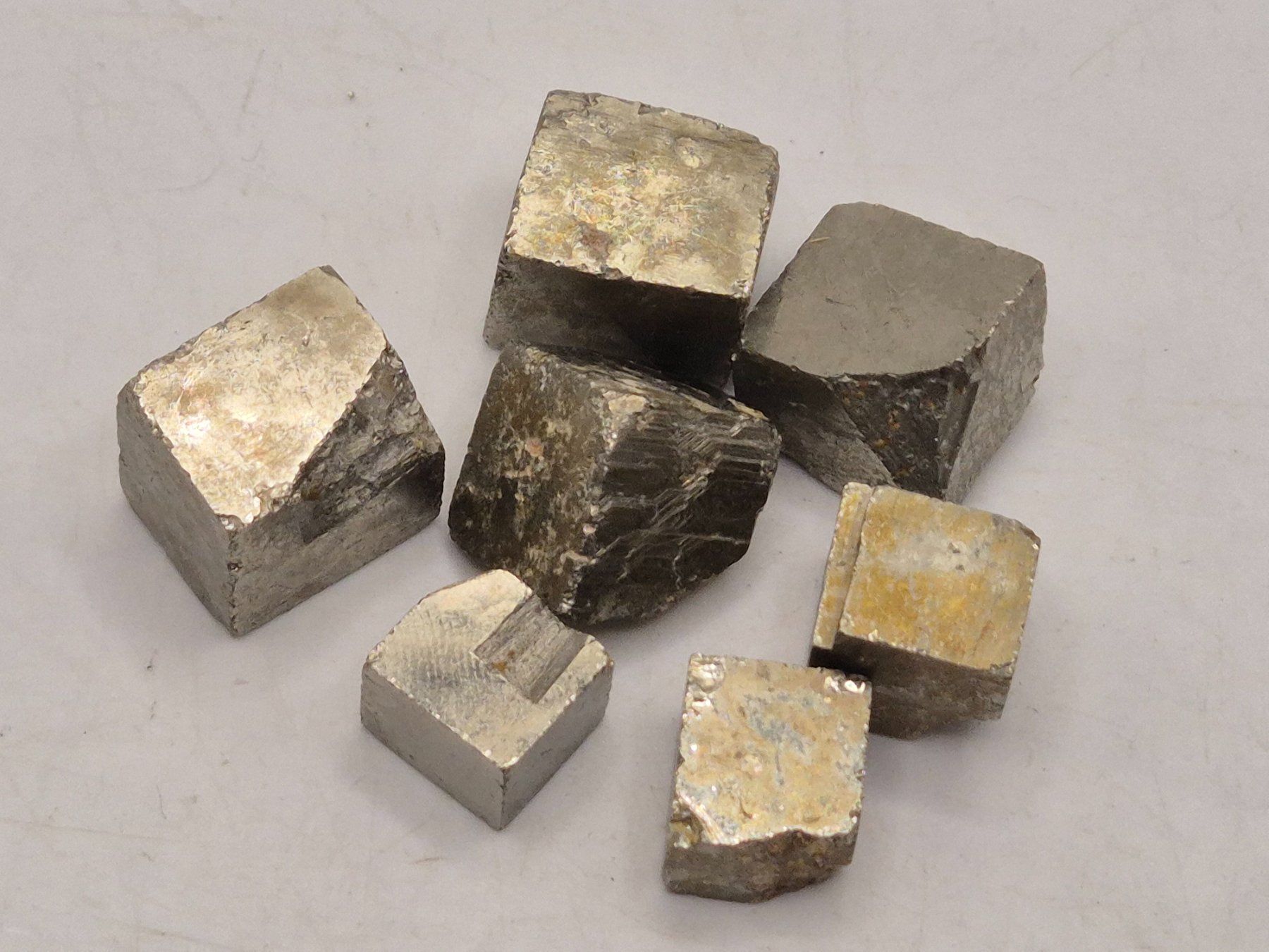 Minerali & Pietre curative: Pyrit Extra Würfel 50gr. – Nuovo e nell'imballaggio originale da Winterthur venduto da LukasMineralienOase