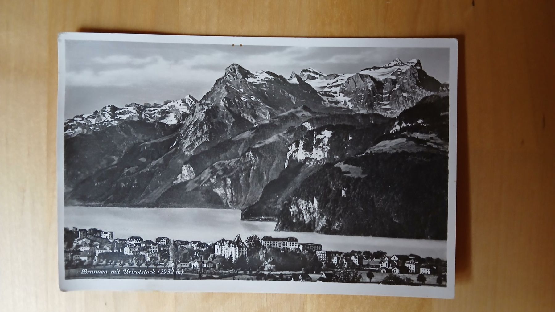 Cartoline postali: Postkarte Brunnen SZ – Usato da Liesberg venduto da Mrbean1