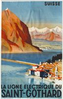 LA LIGNE ELECTRIQUE DU SAINT-GOTHARD 1935