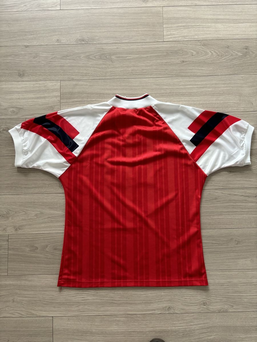 Adidas Canottiere & Pantaloni: 1992-94 Arsenal Home Shirt – Usato da Castione venduto da REER 2