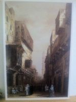 Ölgemälde Gemälde Öl auf Leinwand "Marrakesch" signiert