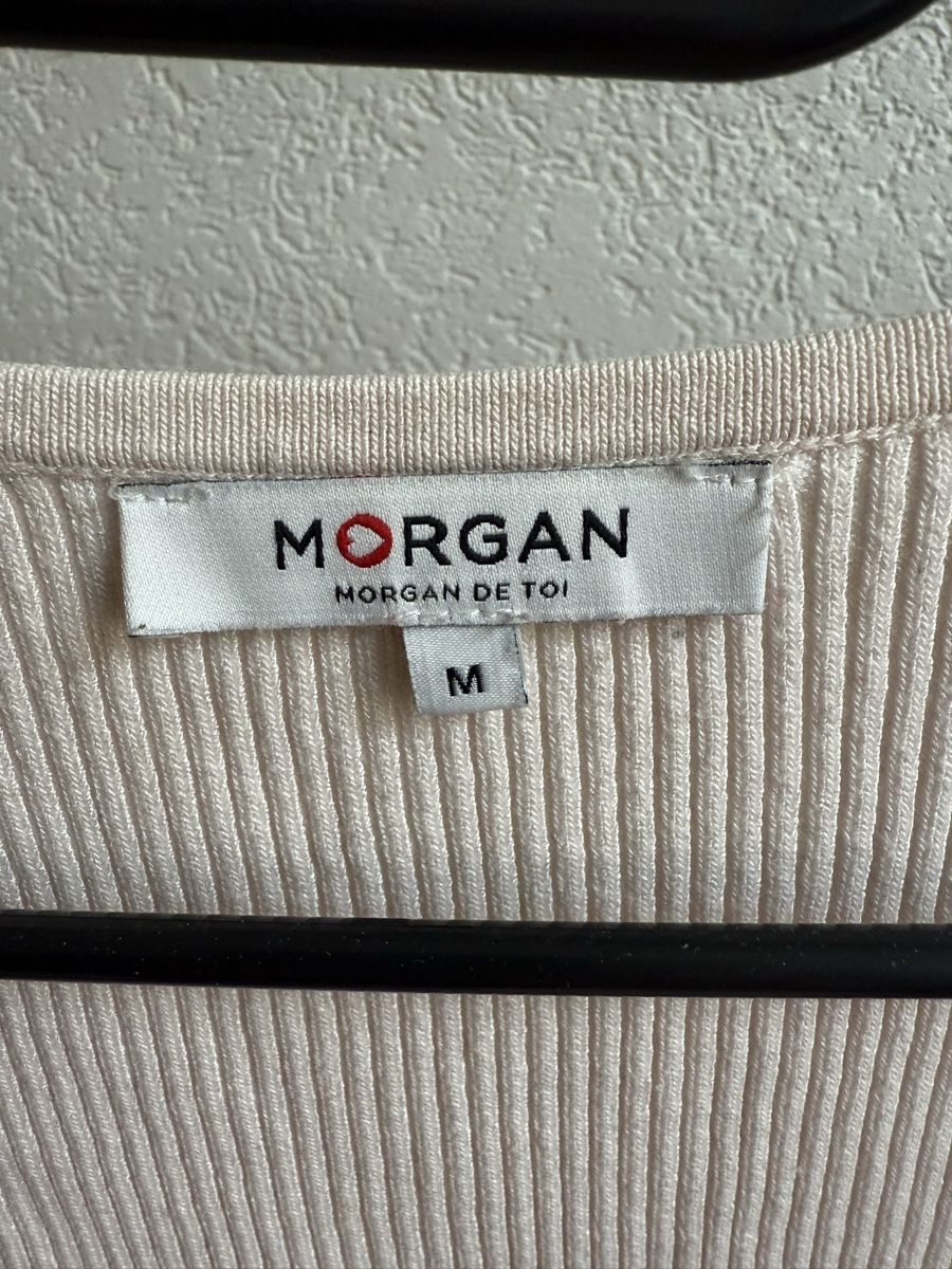 Morgan Maglioni & Felpe: Pull beige maille Morgan, t.38/M – Usato da Tavannes venduto da Thriftshop 3