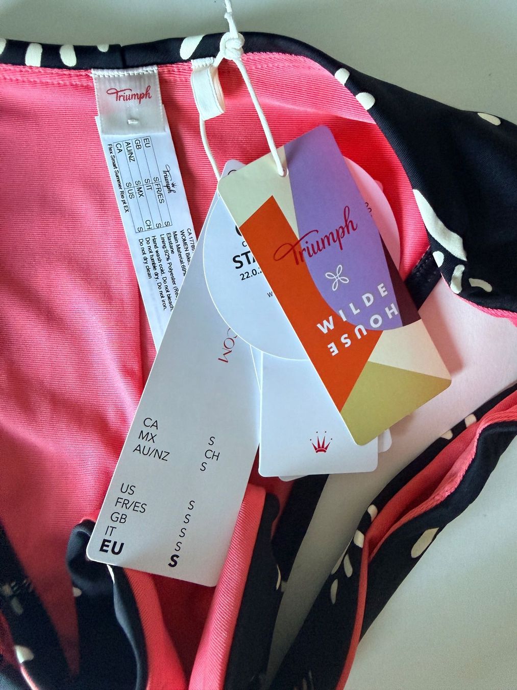 Triumph Costumi da bagno & Bikini: TRIuMPH, Bikini Rio FLEX SMART SUMMER, Grösse S, Schwarz – Nuovo e nell'imballaggio originale da Rudolfstetten venduto da gst_g7xl 1