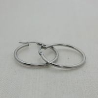 Basic Edelstahl Creolen 30 mm