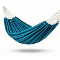 Fabric Hammock for 2 Pers. XL - Handwoven - Shades of Green