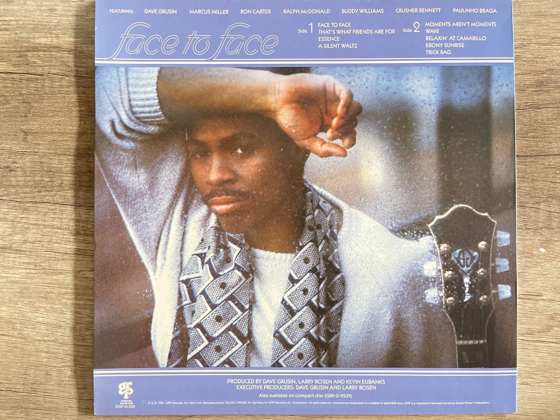 Dischi in vinile: A89/Kevin Eubanks - Face to Face – Usato da Frutigen venduto da Philippe_jsp 1