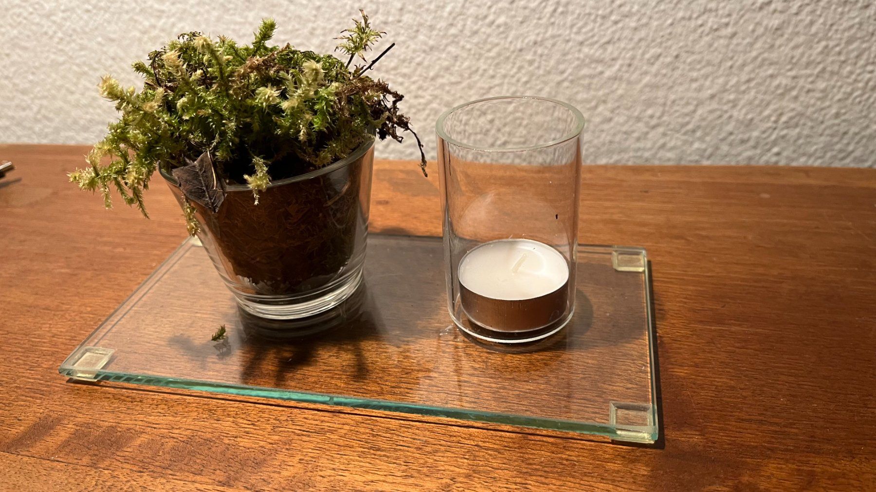Portacandele: Kerzenständer aus Glas- eigene Produktion – Nuovo (secondo la descrizione) da Reinach BL venduto da Rochriba 1