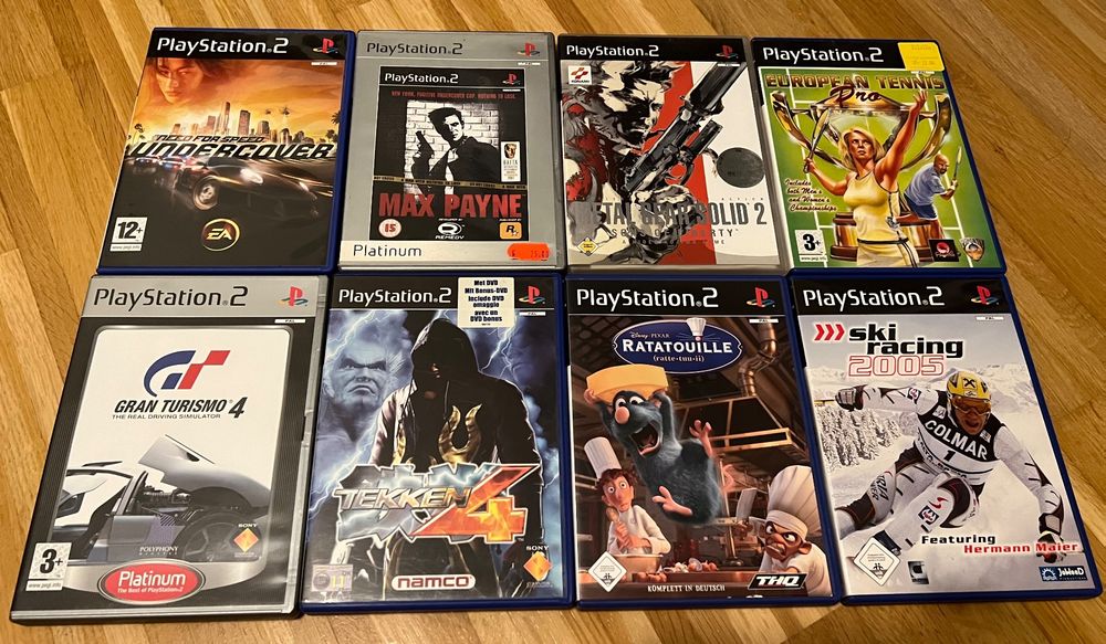 Playstation 2 Spieleset (Gebraucht) in Winterthur für CHF 9 – mit ...
