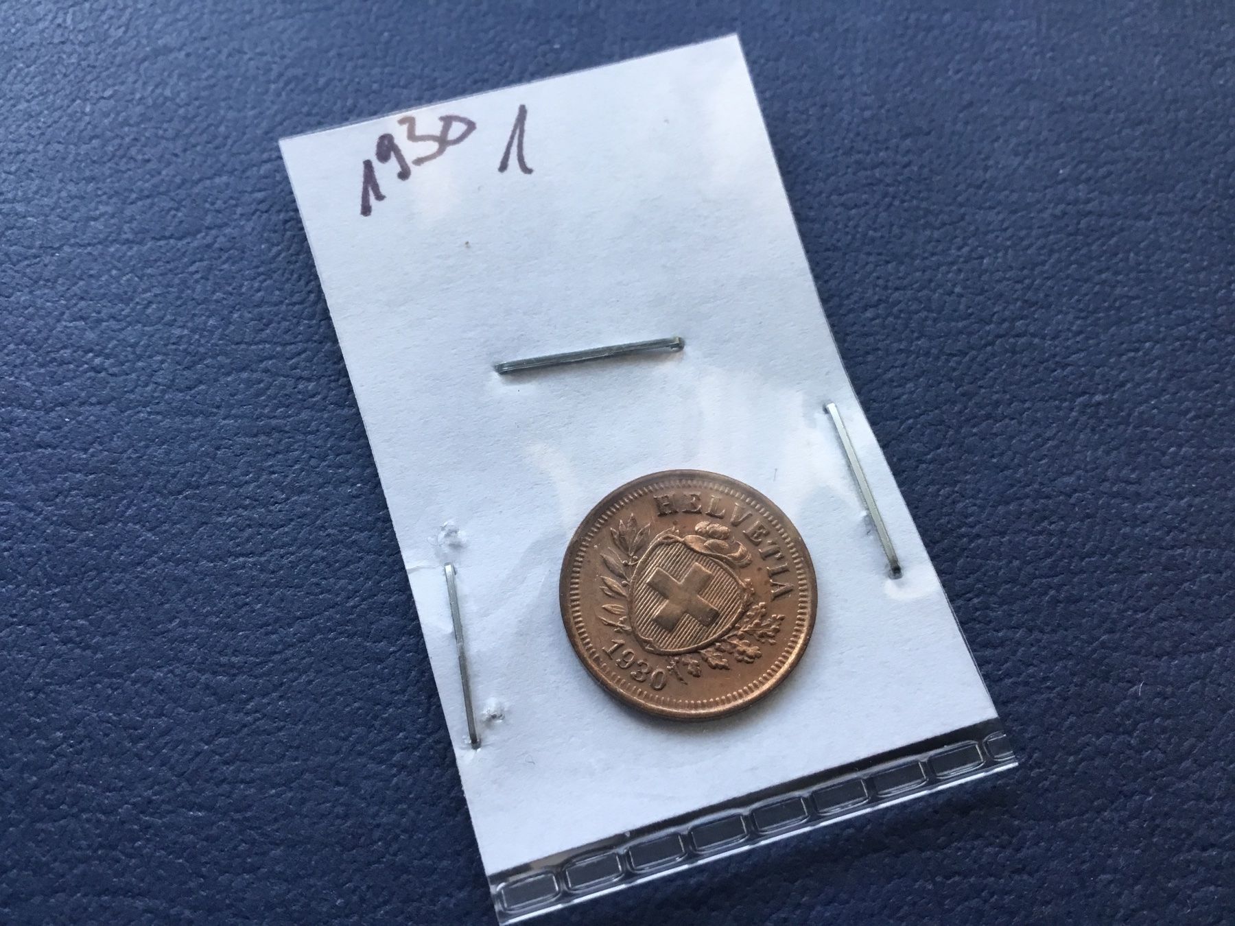 Tutti le monete: 1 Rappen 1930 VZ ++ – Usato da St. Margrethen SG venduto da alfapeugeot10 3