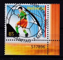 2006, SONDERMARKE, JUNIORENFUSSBALL, ET-VOLLSTEMPEL,7.3.2006