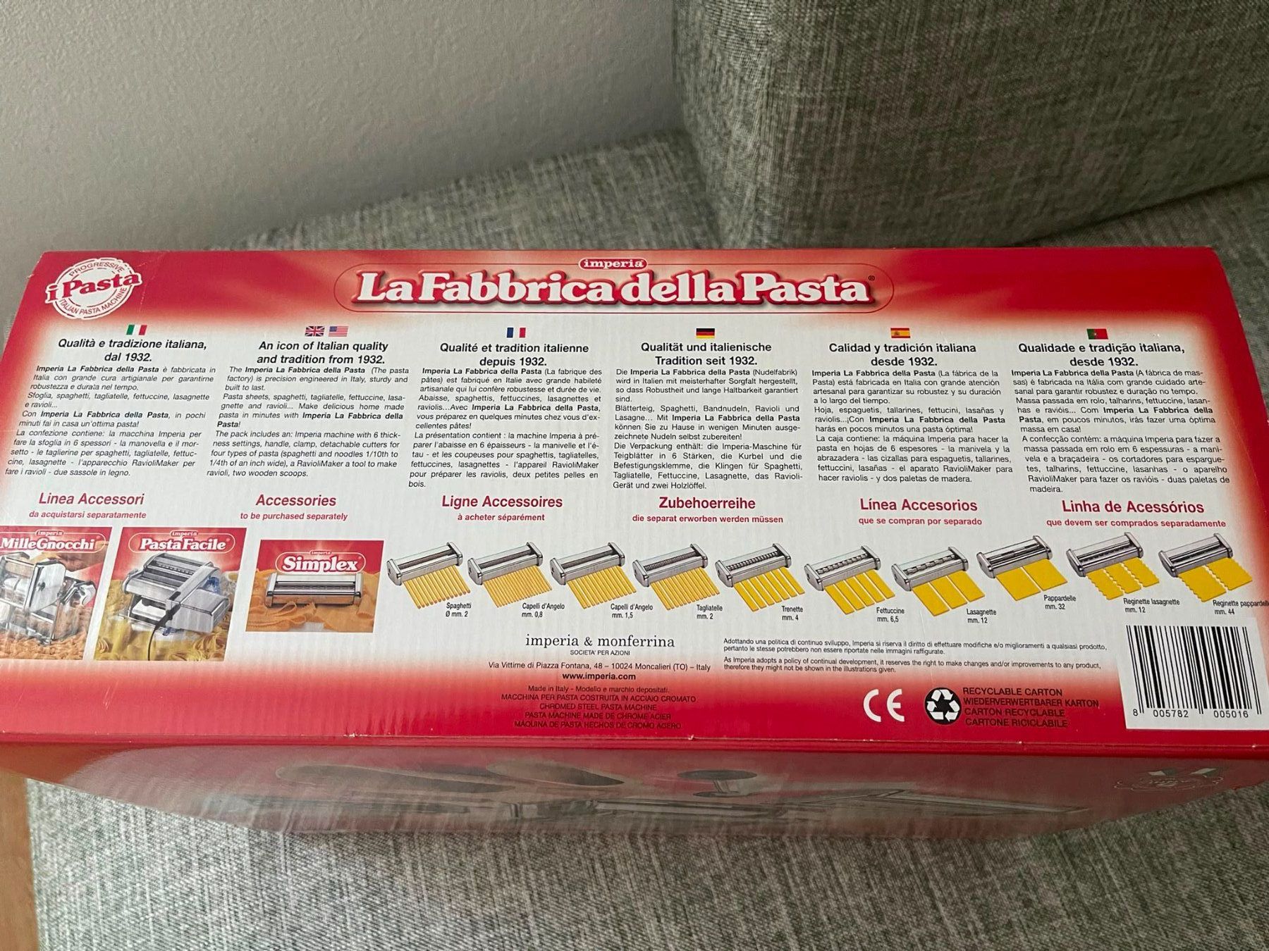 Küchengeräte: Imperia Pasta Maschine – Neu und originalverpackt aus Oberbüren von msuisse 2