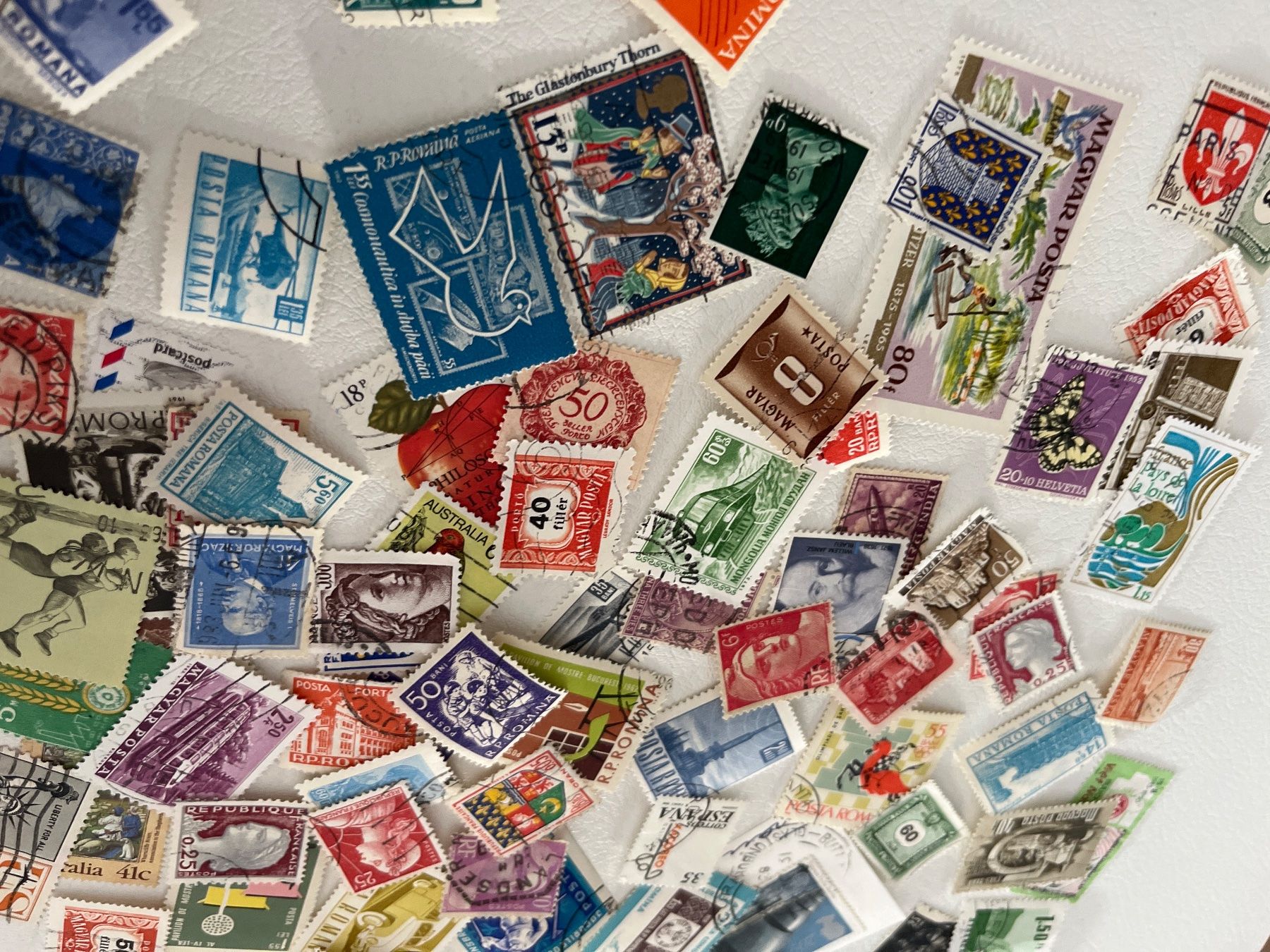 Alle Briefmarken: Lot 8: Lot mit mix Briefmarke – Gebraucht aus Chiasso von AzenYa 3
