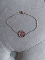 Bracelet argent 925 mini zircones arbre de vie