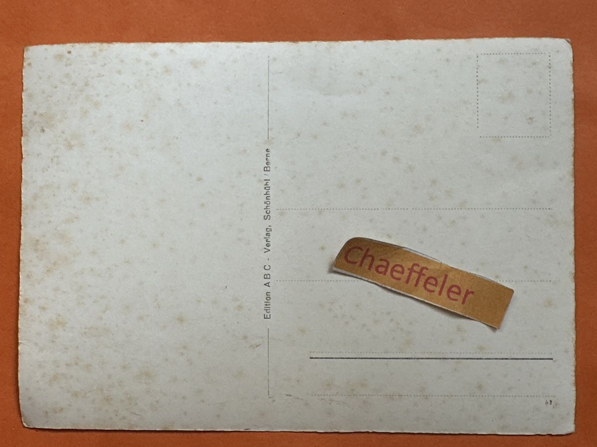 Cartoline postali: G 5300 Gwatt bei Thun/Bn. – Usato da Zürich venduto da Chaeffeler 1