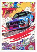 Death NYC Ltd Ed Pop Art Druck " BMW E30 M3 Sport Racing Car