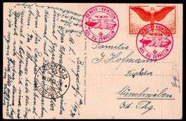 CH - Flugpost - Sonderflug - SF 30.8a - Postkarte