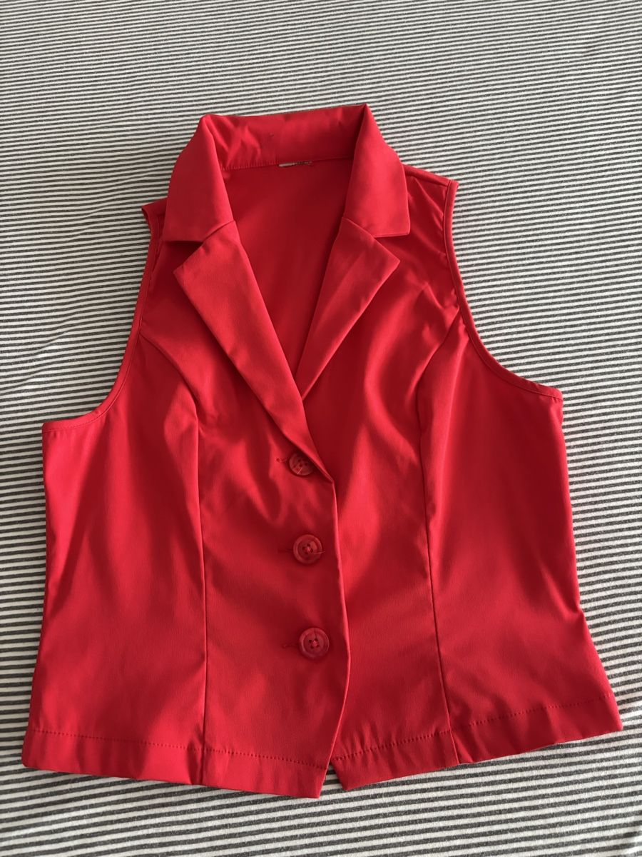 Gilet & Giacche senza maniche: Rote Weste, Grösse S, Neu ! – Nuovo (secondo la descrizione) da Salenstein venduto da Silly...0 3
