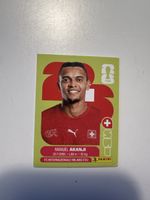 Fussballkarte Manuel Akanji FIFA Panini neuwertig