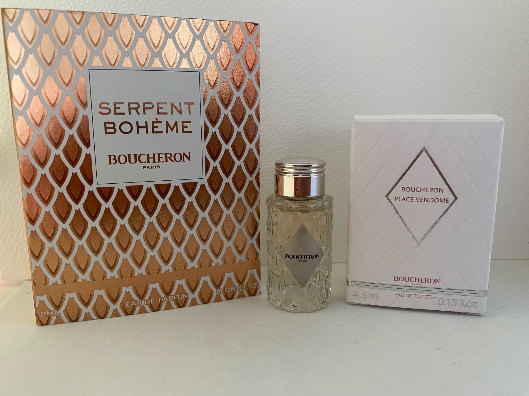 Boucheron Profumi & Eau de Toilette: Miniatures Boucheron pour femme – Nuovo e nell'imballaggio originale da Bouveret venduto da wes_7zll