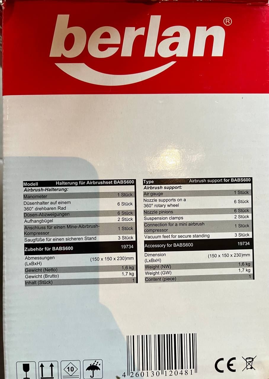 Supporti a parete: Airbrushhalterung Neu – Nuovo (secondo la descrizione) da Luzern venduto da kunstundmehr 1