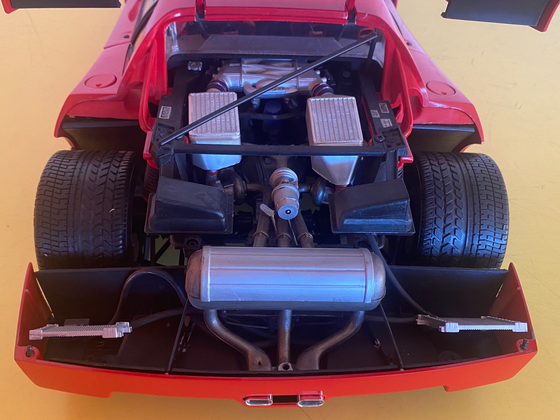 Pocher Modellini d'auto: Pocher Ferrari  F40 1/8 – Usato da Bonfol venduto da zagato43e 9