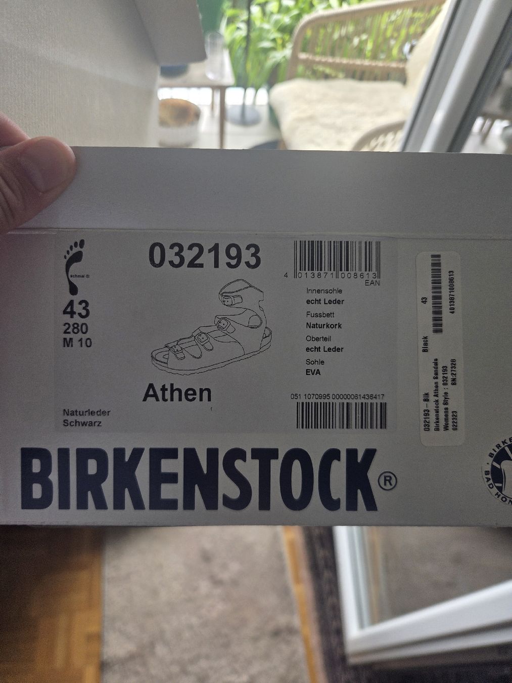 Birkenstock Scarpe da uomo: Birkenstock "Athen" 43 – Nuovo e nell'imballaggio originale da Morges venduto da Elpastecos 6