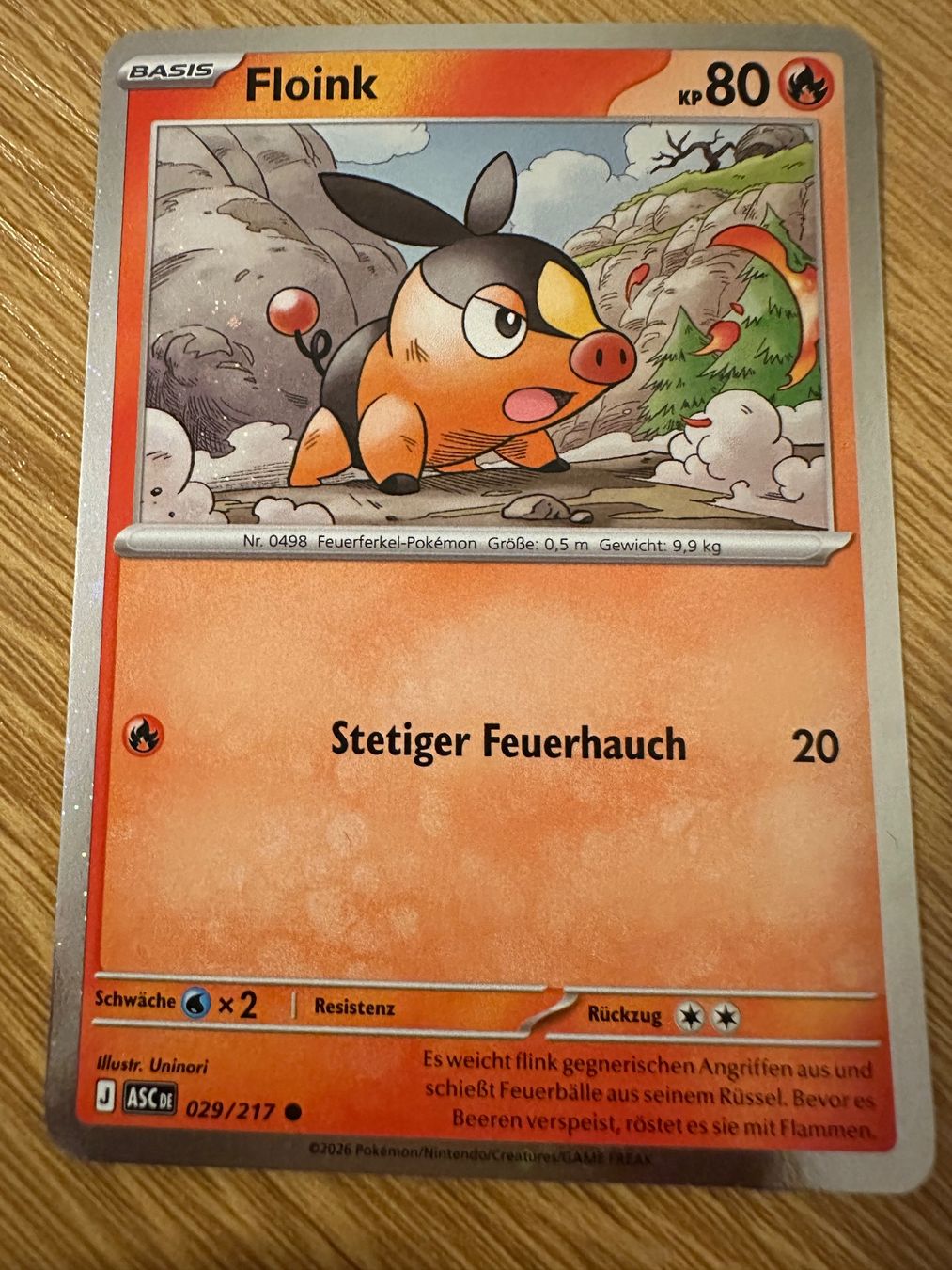 Pokémon Carte collezionabili: Flonik #029/217 NM Deutsch Reverse-Holo – Nuovo (secondo la descrizione) da Winterthur venduto da sah_gn89