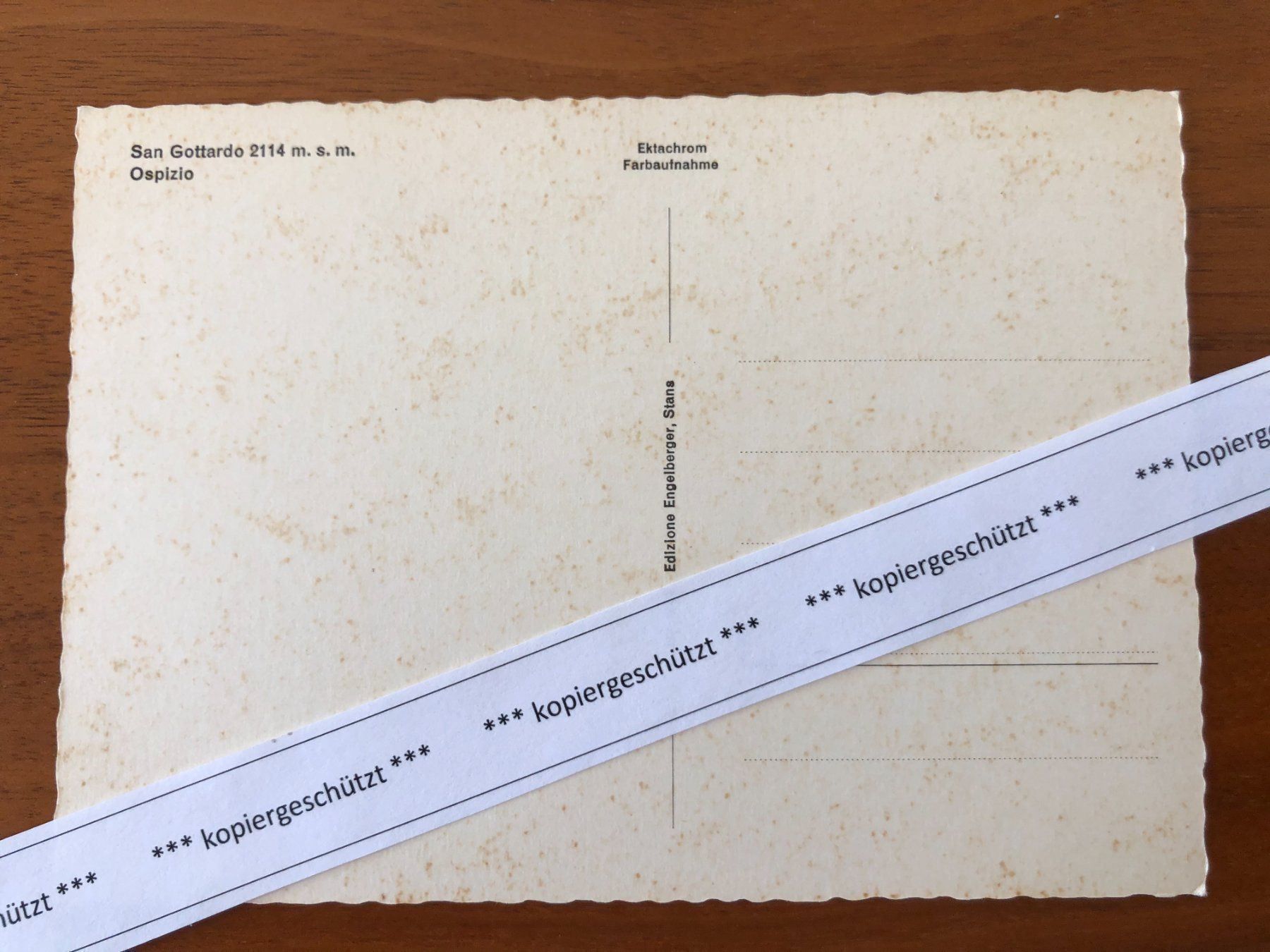 Cartes postales: San Gottardo Pass, Kuh, Hospiz mit See AK – D'occasion à Hefenhofen par Bierinder 1